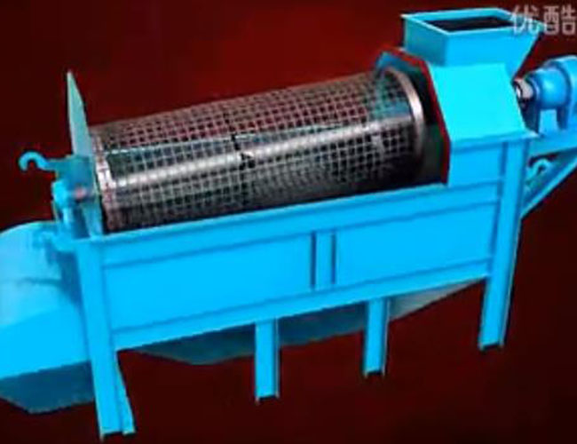 滾筒篩三維刨析動畫